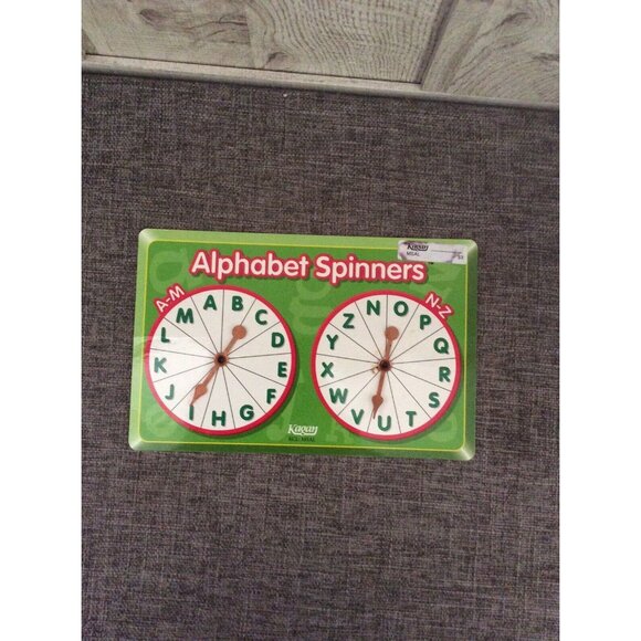 Teacher Lot Kagan ABC Spinners, Mix N Match Ocean Life, Draw Write Activities - Picture 7 of 9
